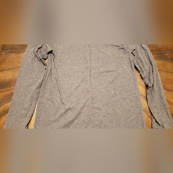 Adidas Amplifier Mens Gray Long Sleeve Shirt Size S - Picture 13 of 14
